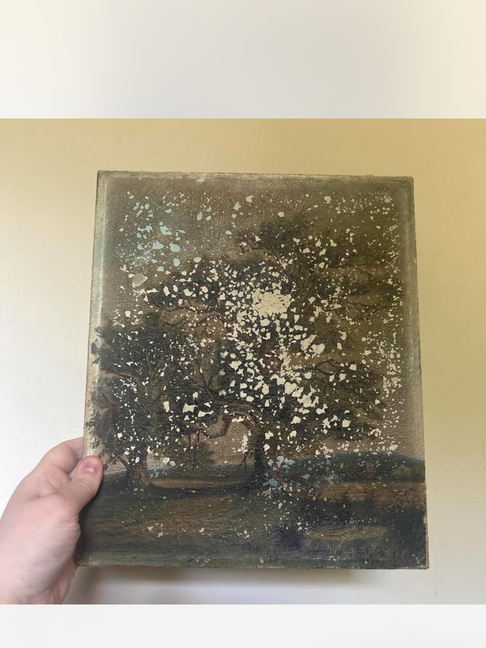Rustic style picture wall hanging